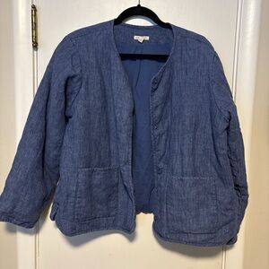Eileen Fisher Denim Blue Top